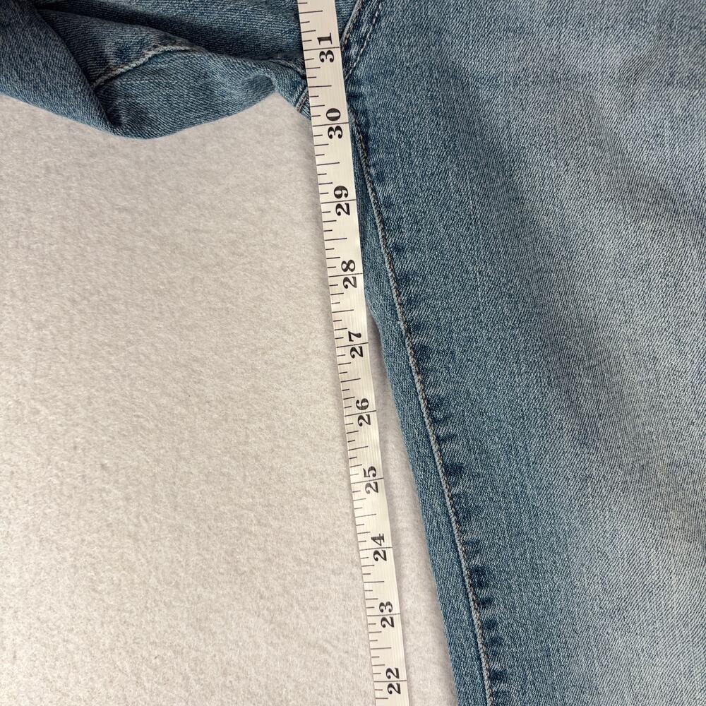 Wallflower Flirty Curvy Bootcut Jeans Juniors 1 Light Wash Casual Western Y2K - Picture 7 of 12